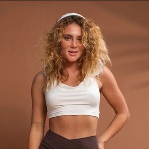 Priestess Hood Top in Ivory